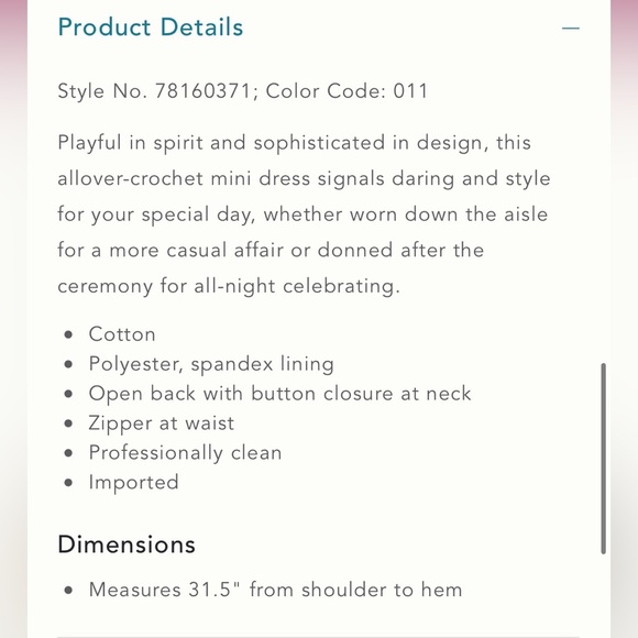 NWT BHLDN Daughters of Simone Kellen Dress Wedding Rehearsal dinner Size Large - Picture 6 of 17